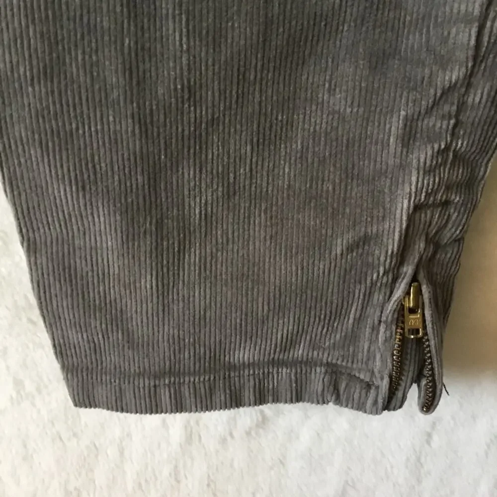 Ralph Lauren Girl Gray Suede Jeans